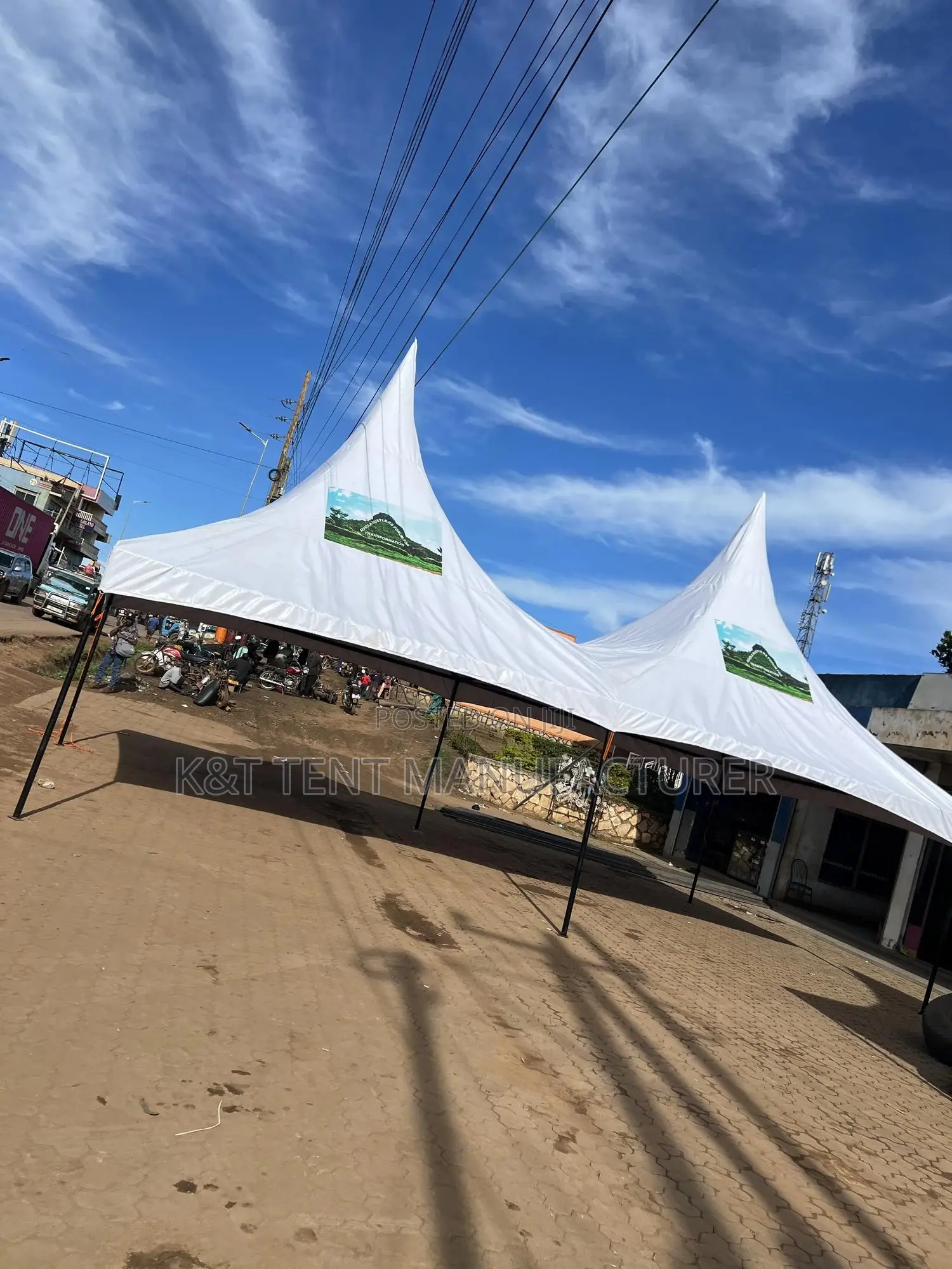 100seater Tent With Covers
