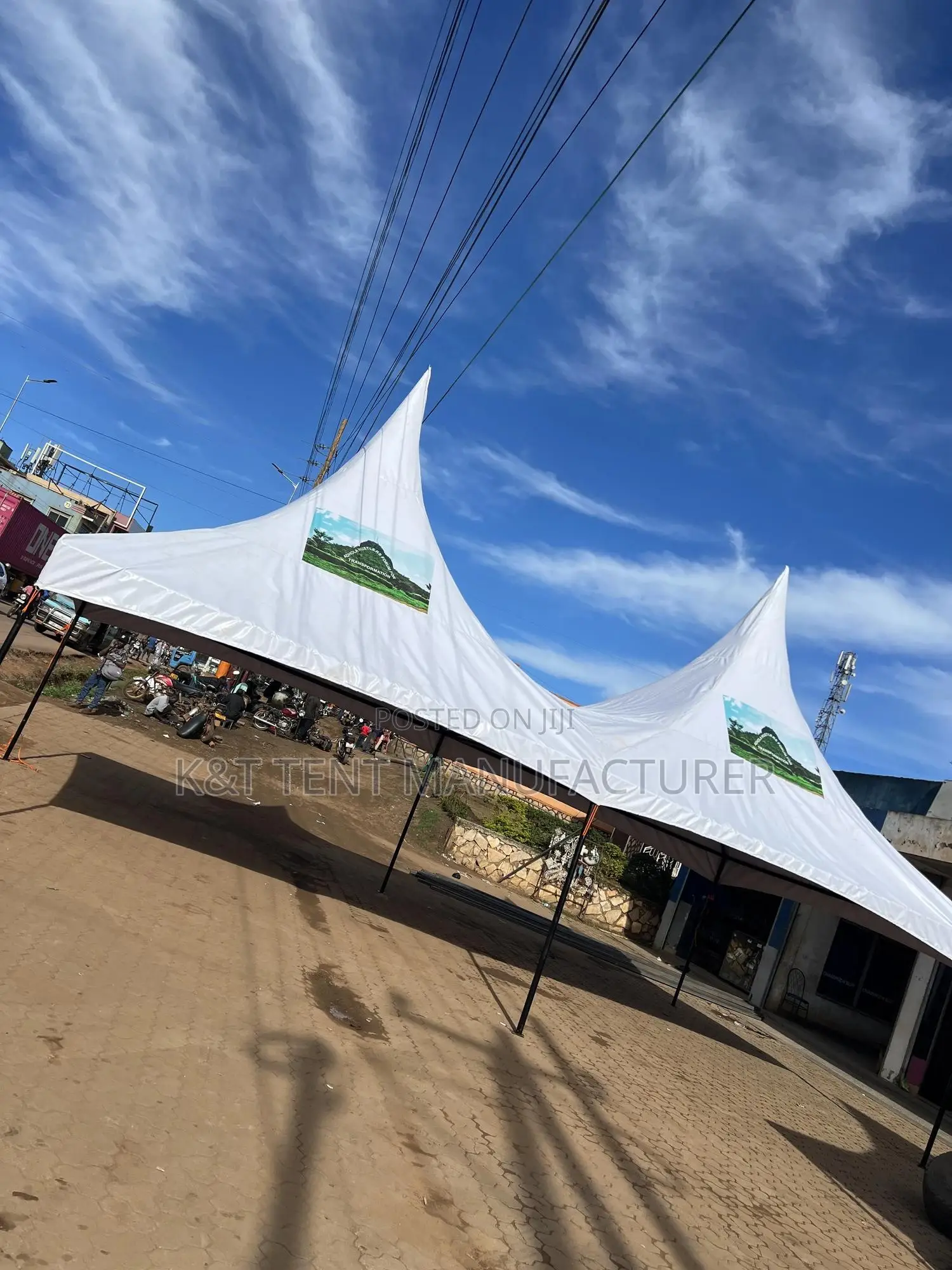 100seater Tent With Covers