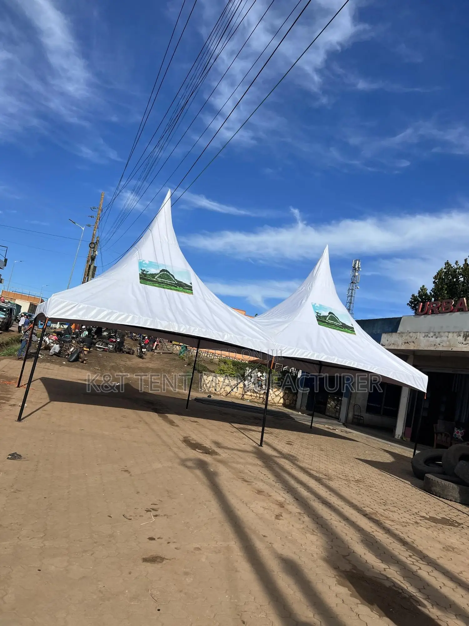 100seater Tent With Covers