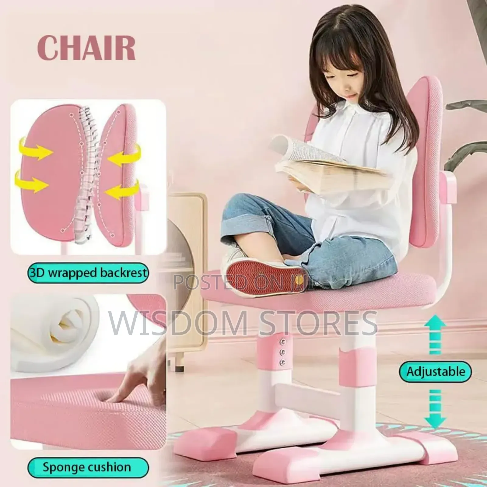 Kids Study Desk And Chair Set