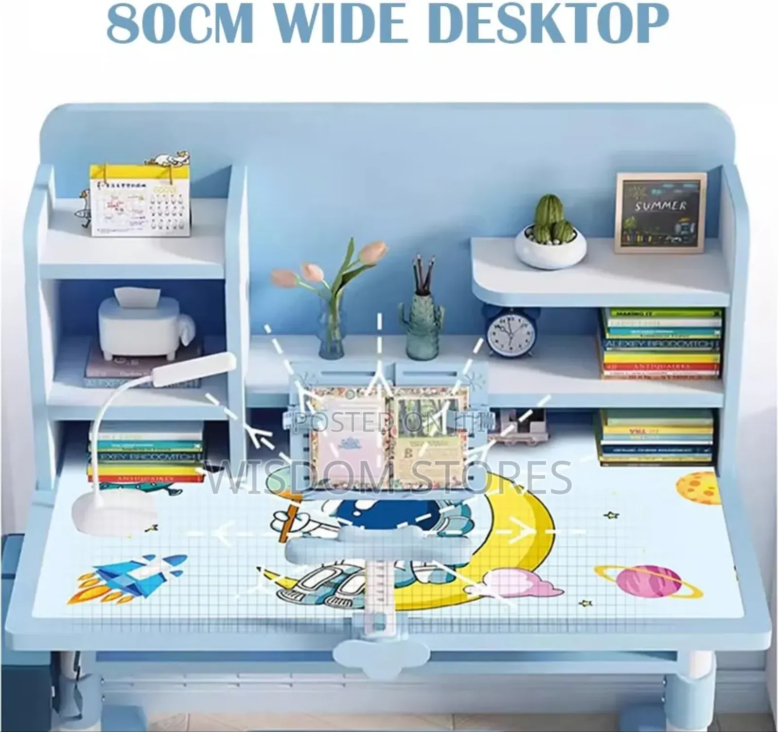Kids Study Desk And Chair Set