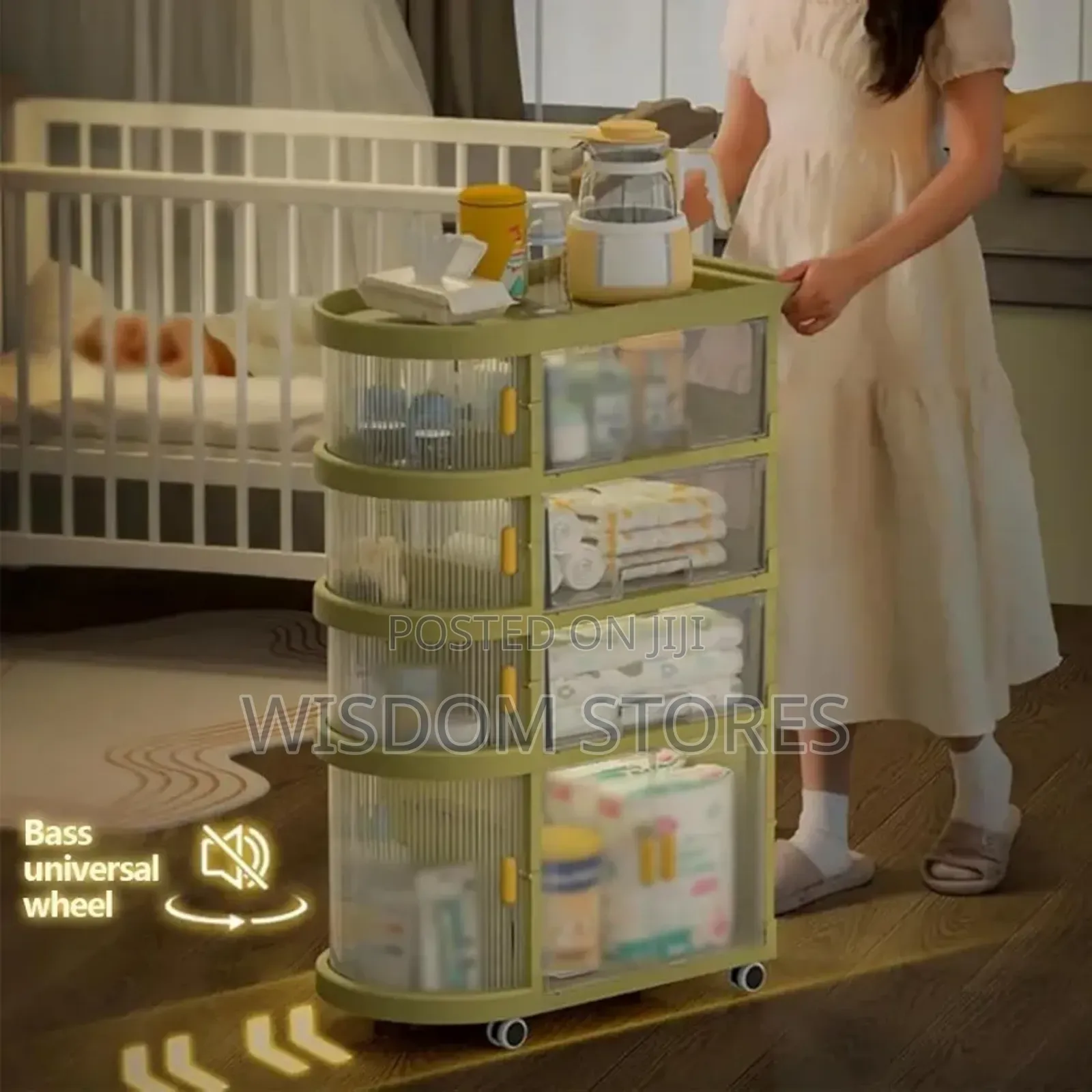Baby Cart Organizer With Wheels