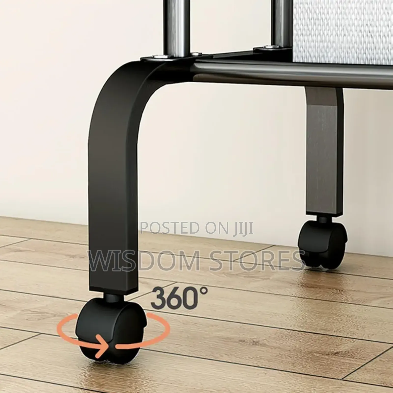 Double Rods Portable Garment Rack
