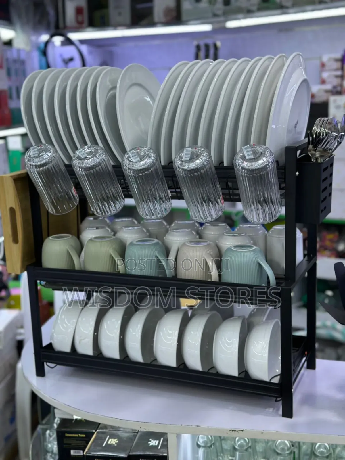 3-Tier Dish Rack (35kg Max)