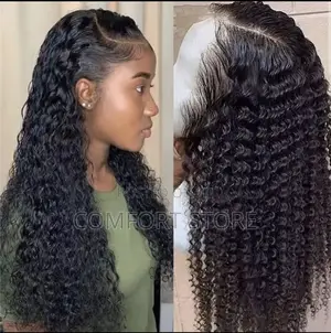 13*4 32 Water Curly Human Hair Wigs
