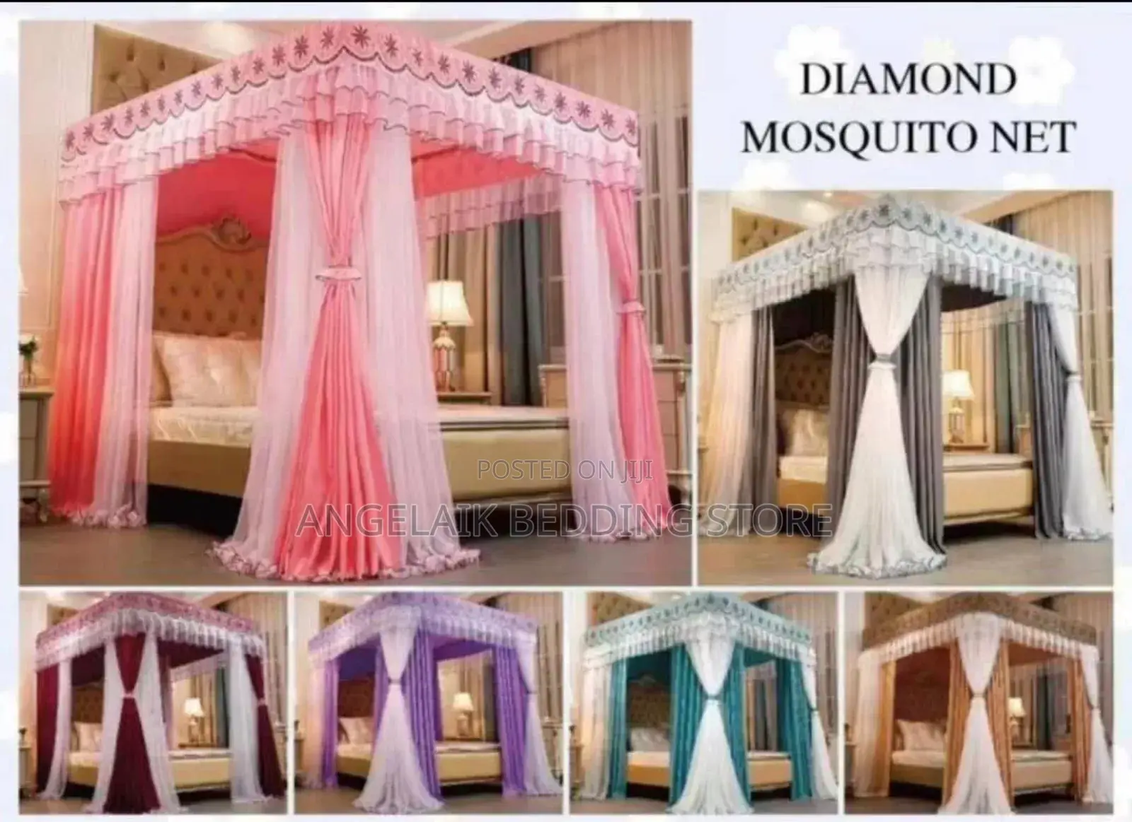 Luxury Curtain 4stand Mosquito Nets