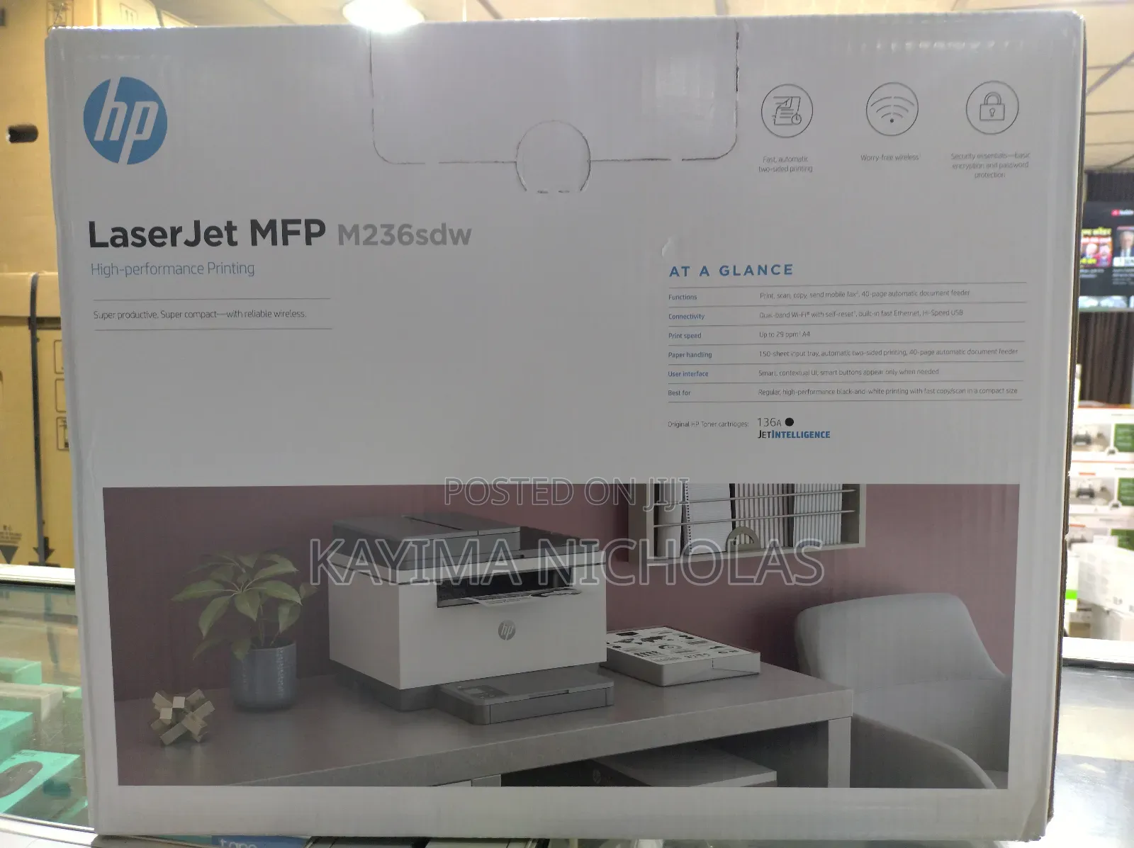 Hp High Speed Printer Laser Jet 236sdw
