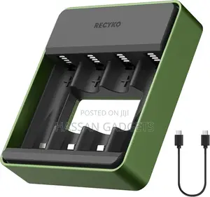 Aa Aaa Battery Charger,4 Charger For Nickel Metal Hydride Rechargeable