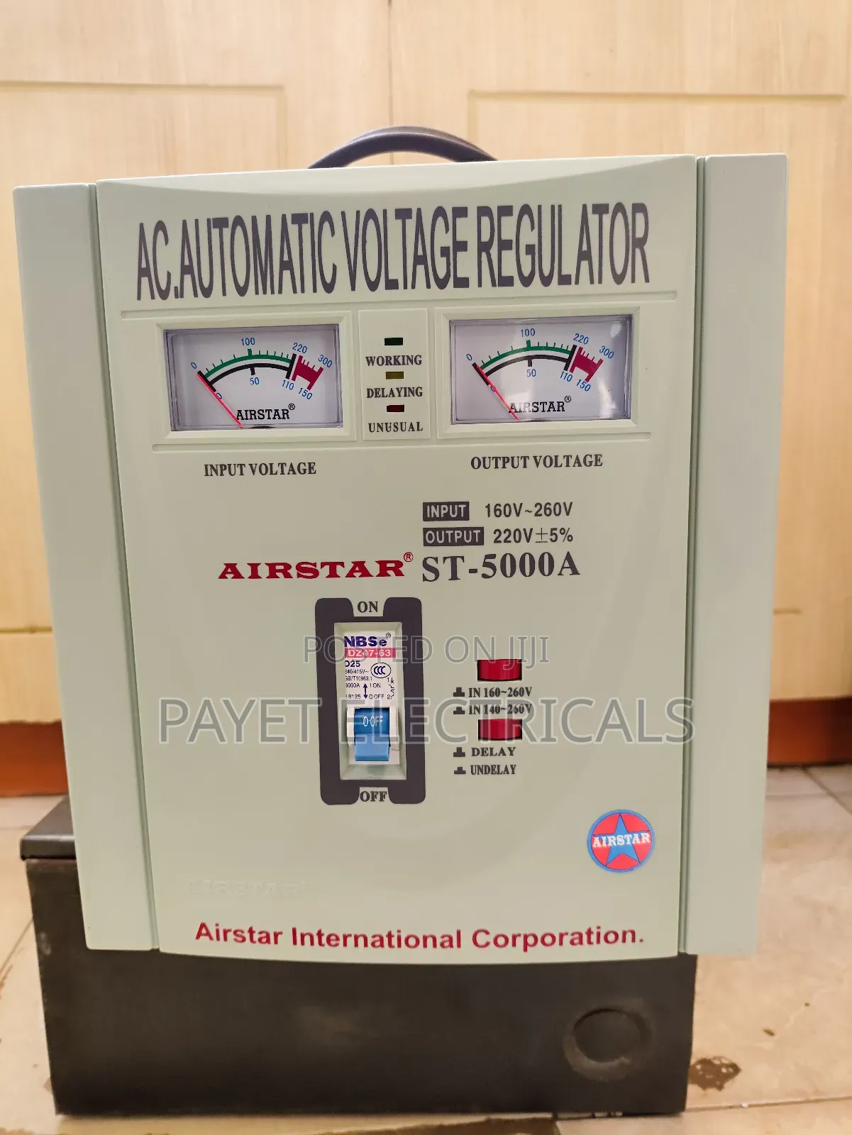5000 Amps Automatic Voltage Regulator