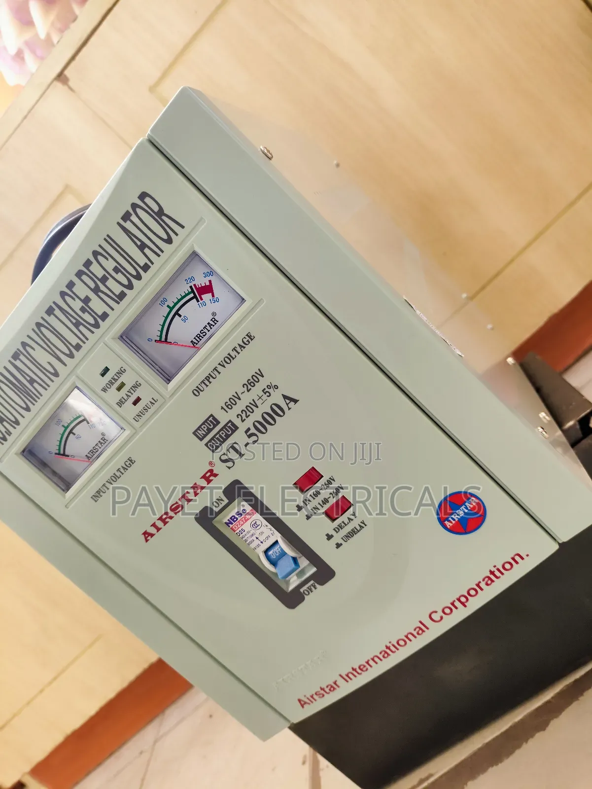 Air-Star Automatic Voltage Regulator for 5000amps