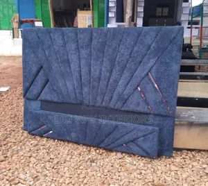 5 by 6 Bed Gray Fabric in Blanket Material