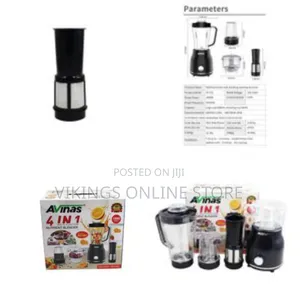 Avinas 4 in 1 Multi-Function Electric Blender Juicer Fruit Mixer