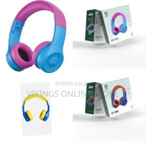Green Lion Gk-100 Kids Wireless Headphone Bluetooth Gaming Foldable