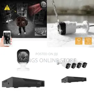 Ahd Kit 1080p Hd 4-Way Home Security Video Surveillance Camera CCTV