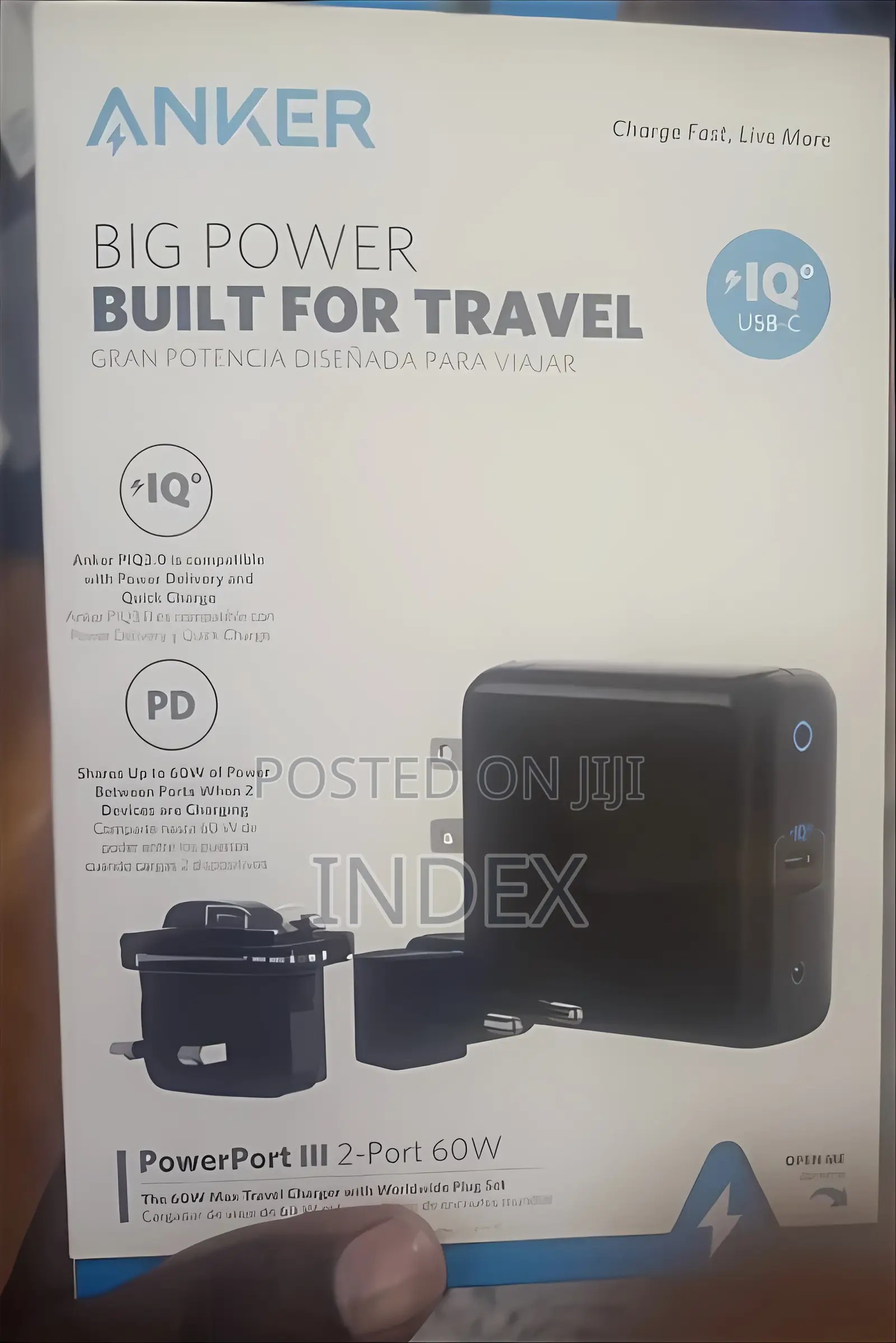 Anker Power Bank (, 30w)With a Built-in Usb-C Cable.