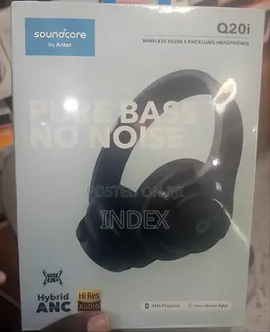 Anker Soundcore Q20i Hybrid Active Noise Cancelling Headphones.