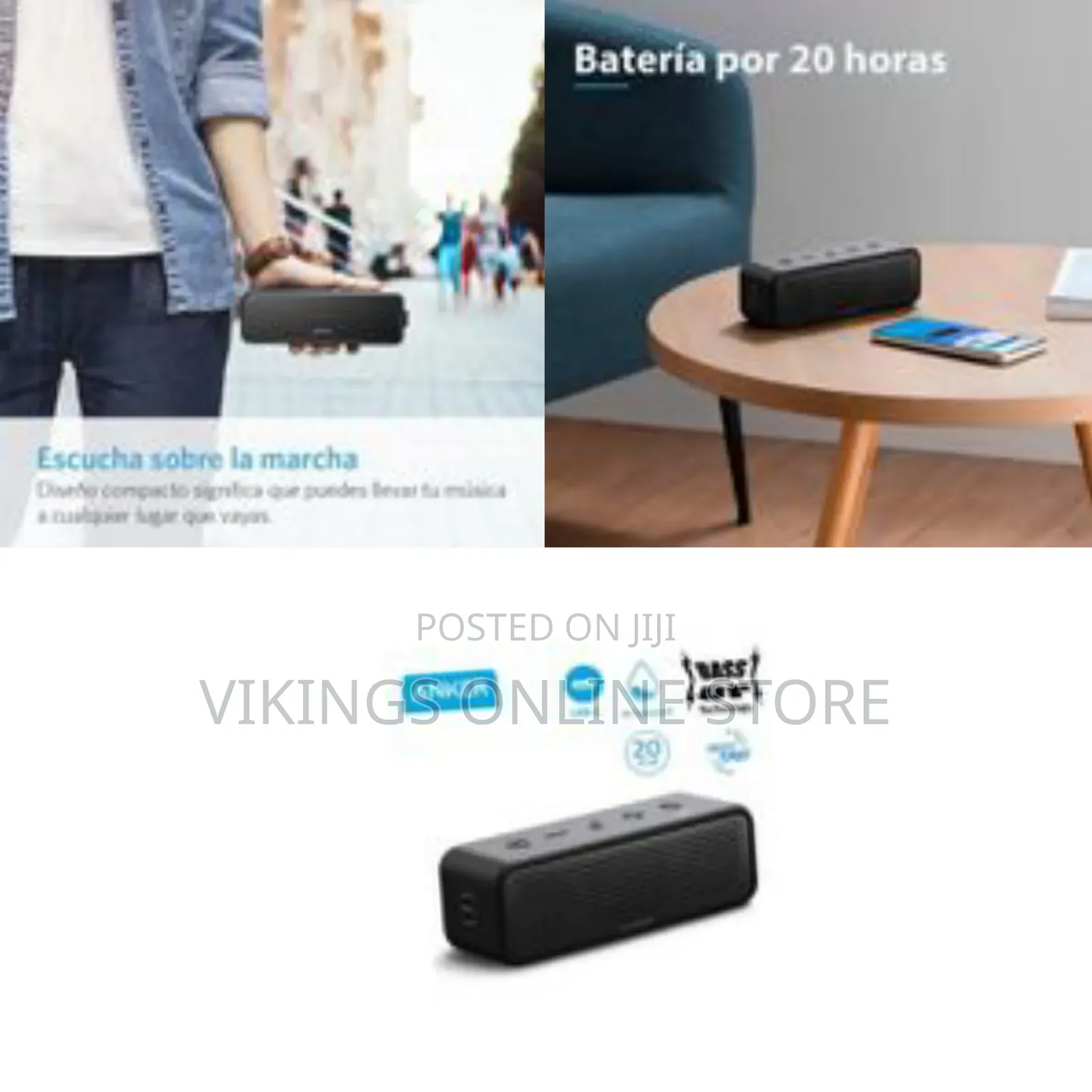 Anker Portable Soundcore Motion Wireless Bluetooth Speaker Sound Core