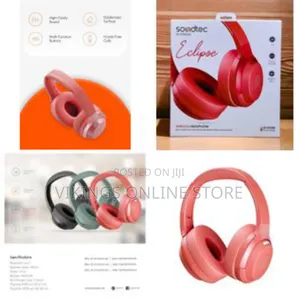 Soundtec by Porodo Eclipse Wireless Headphone With Enc Noise