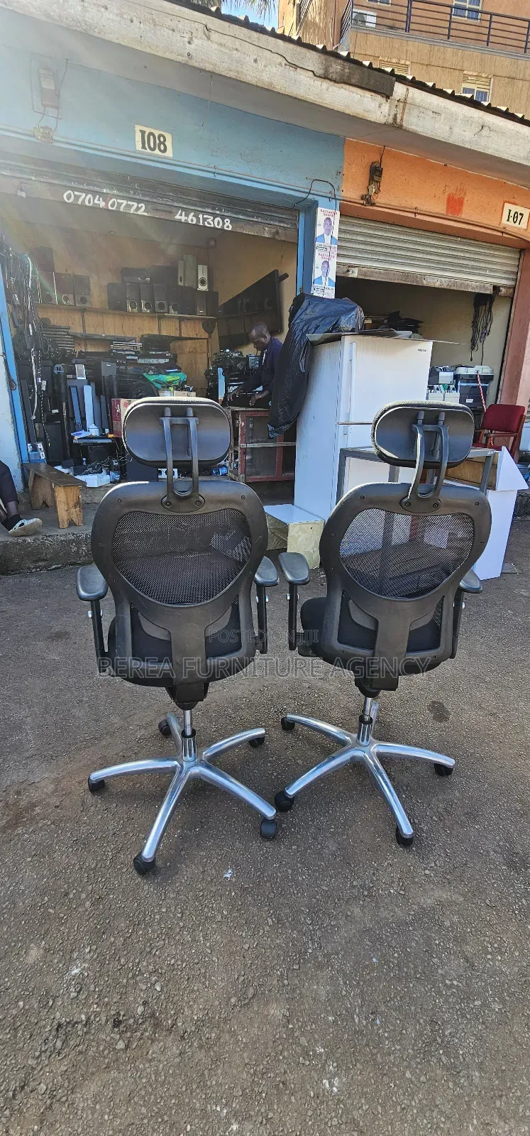 2 PCS of Heavy Duty Mesh Office Chairs