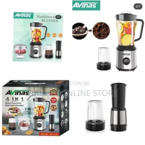 Avinas 4 in 1 Multi-Function Powerful Blender Grinder Food Processor