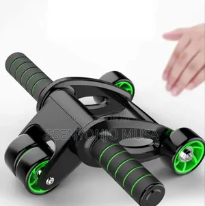 Folding Abdominal Roller Wheel – Automatic Rebound Home Gym Core