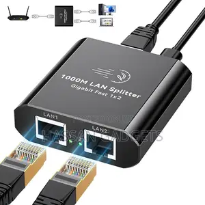 Rj45 Network Splitter Adaptet 1to2