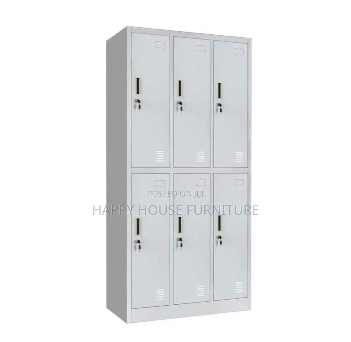Six Locker Filing Cabinet