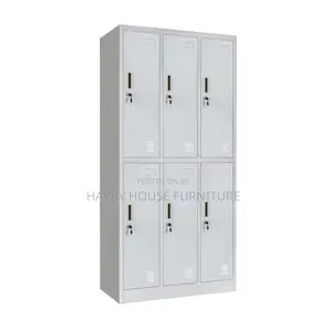 Six Locker Filing Cabinet
