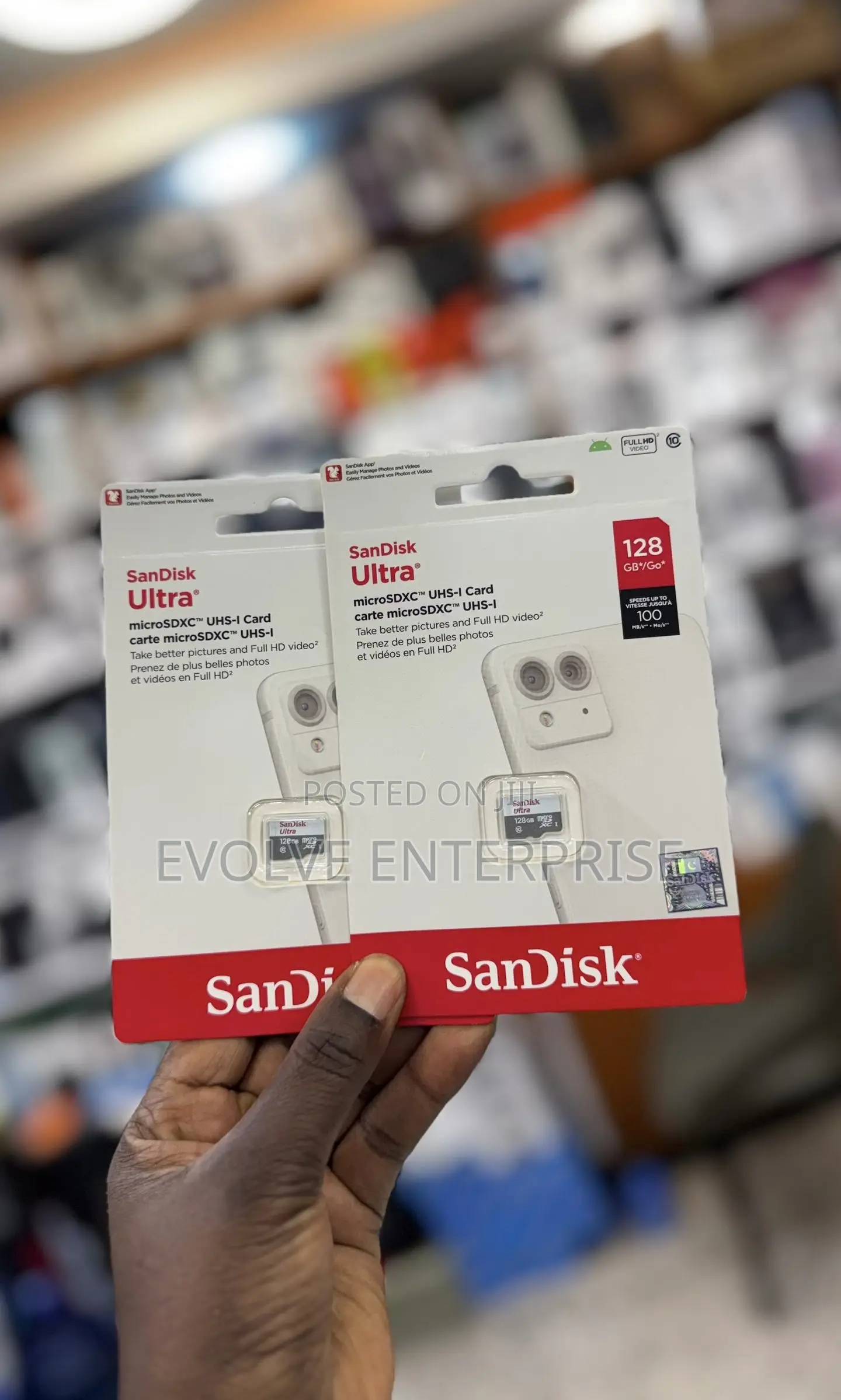 Sandisk Ultra 128gb Microsdxc Uhs-I Memory Card