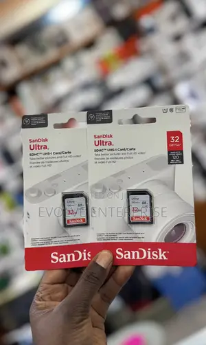 Sandisk Ultra 32gb SDHC Uhs-I Memory Card