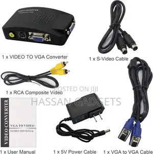 Av to Vga High Resolution Video Conversion