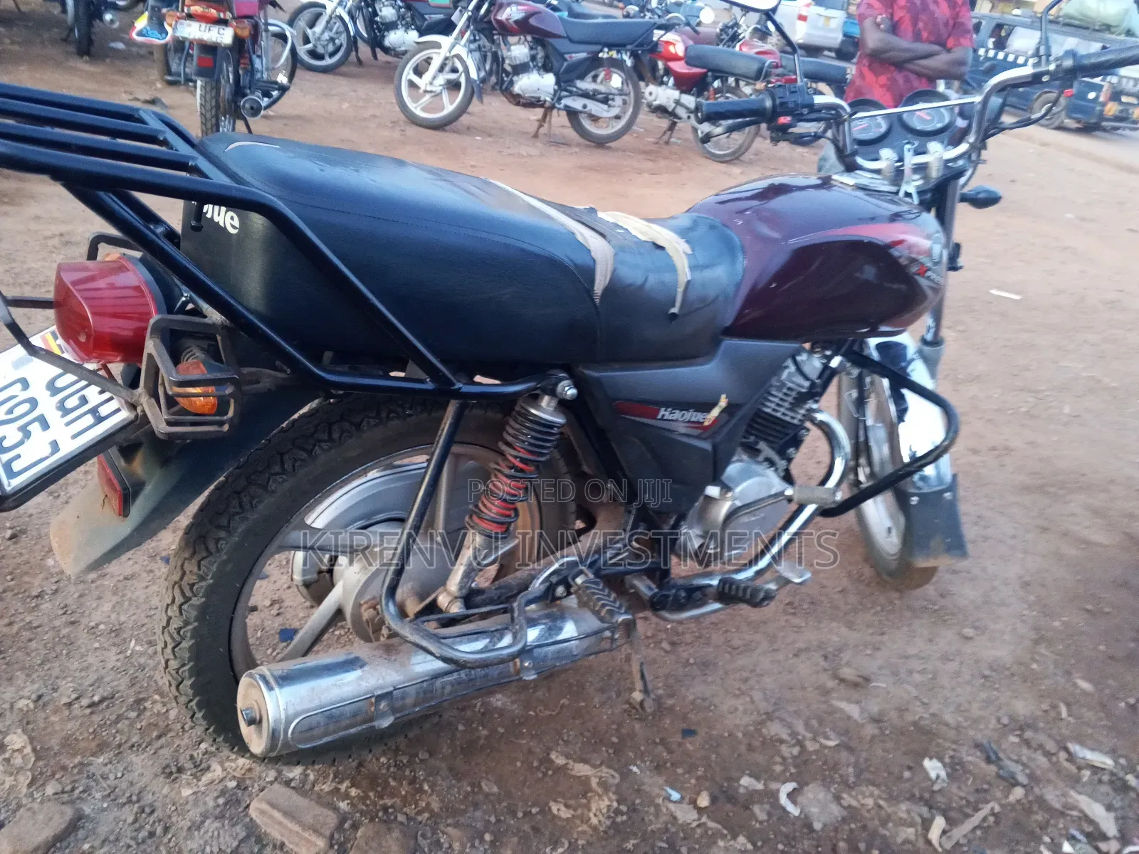 Haojue DK125 2025 Red