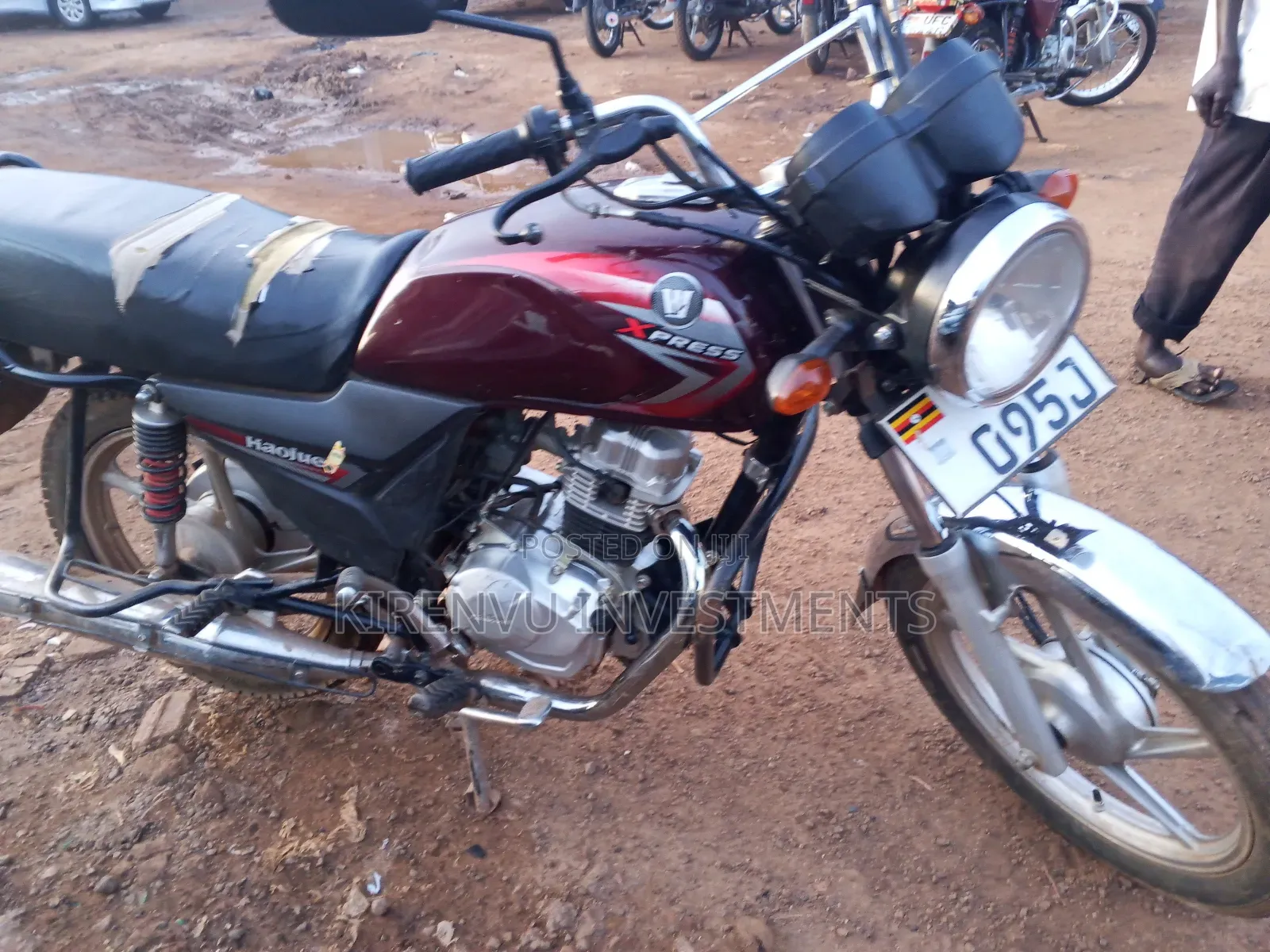 Haojue DK125 2025 Red