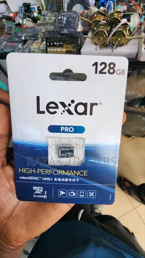 Lexar Sdmi High-Performance 633x Micro Sd Card, 128 Gb Capacity