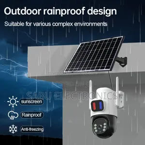 Eseecloud 4g Solar Security Camera 4mp PTZ With Alarm Light Sim Card