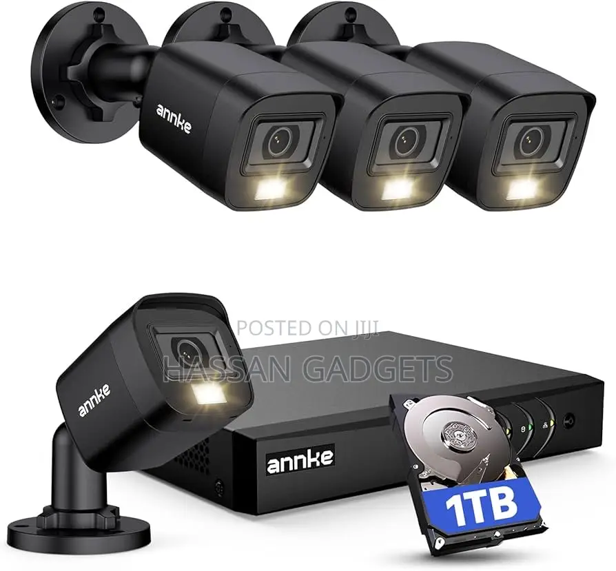 Lite Wired Security Camera System With Ai Human/Vehicle Detection, 4