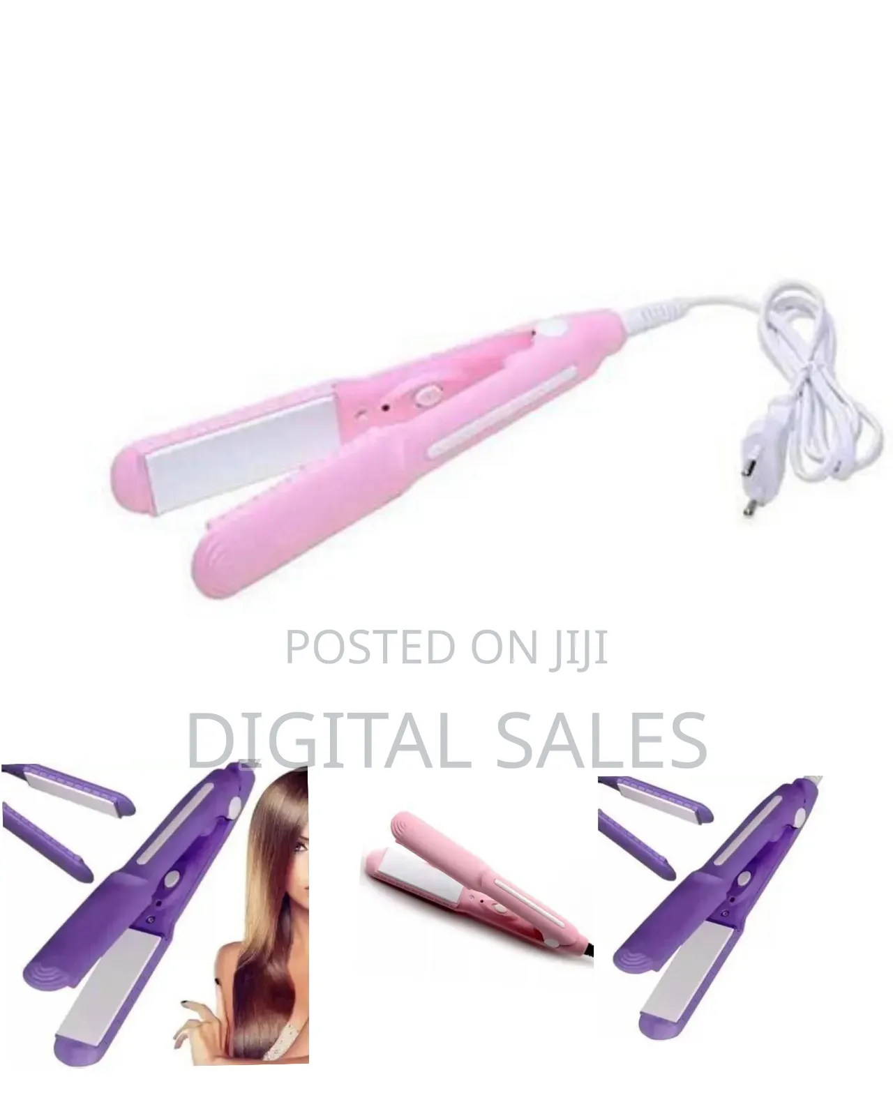 Mini Electric Hair Straightening Iron