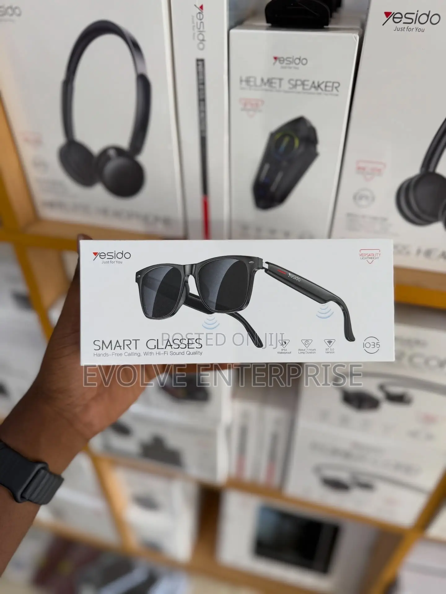 Yesido Smart Glasses Hands Free Calling With Hifi Sound Quality