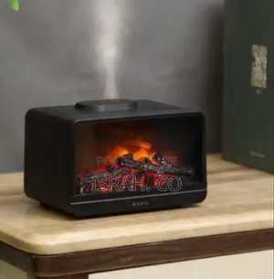 Tabletop Electric Fireplace With Aroma Diffuser (300ml) - Multicolor