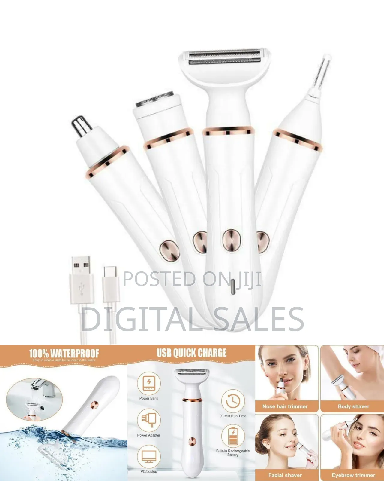 Multi-Functional Electric Hair Removal Kit