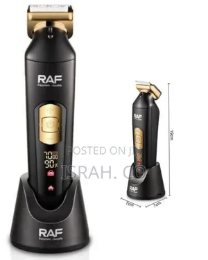 Raf Cordless Electric Trimmer / Shaver With Charging Dock