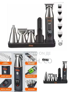 DSP Professional 5-in-1 Multi-Grooming Kit With Digital Display