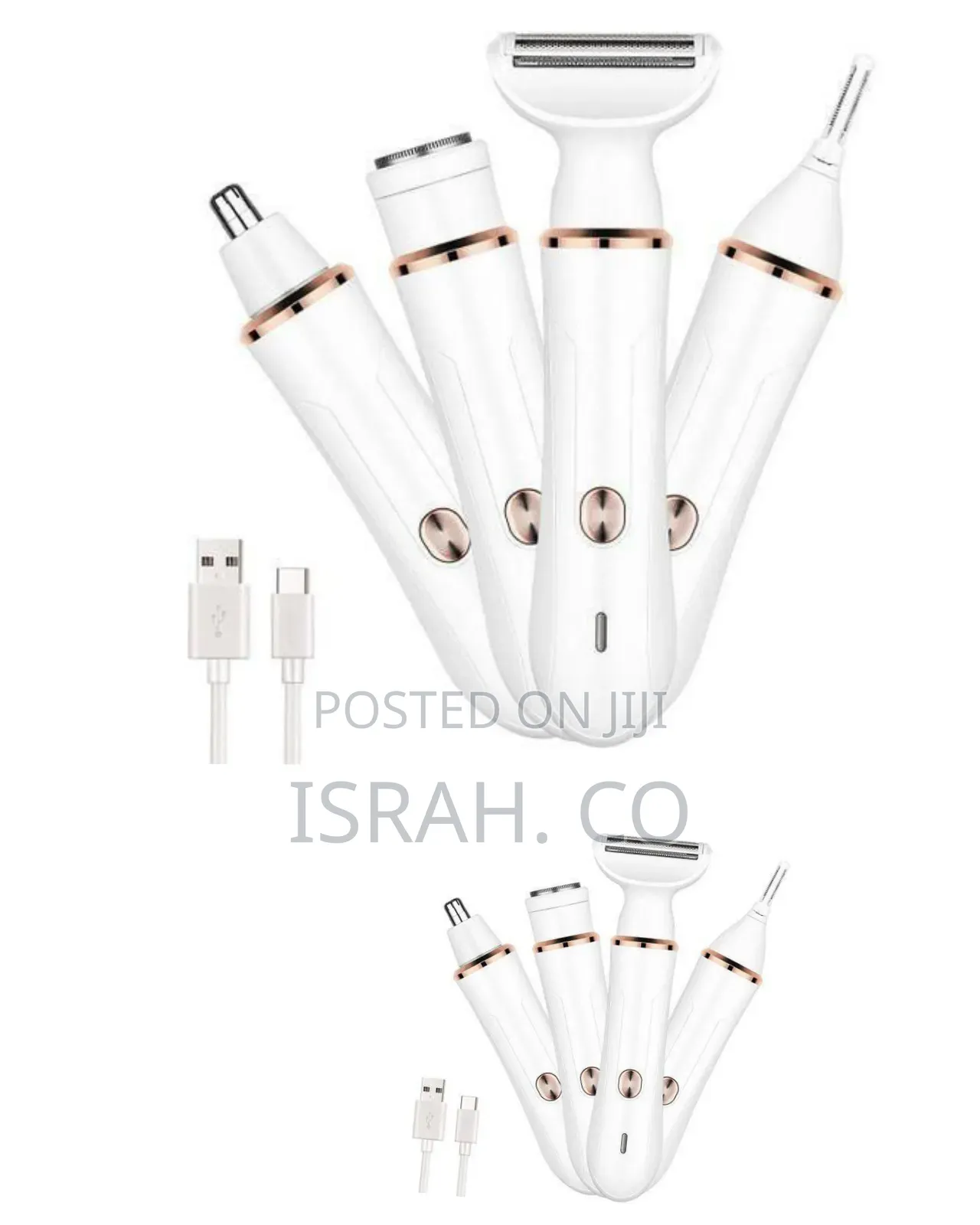 Multi-Functional Electric Hair Removal Kit for Women - Multicolor