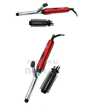 Professional Hair Curling Iron With Removable Styling Brush