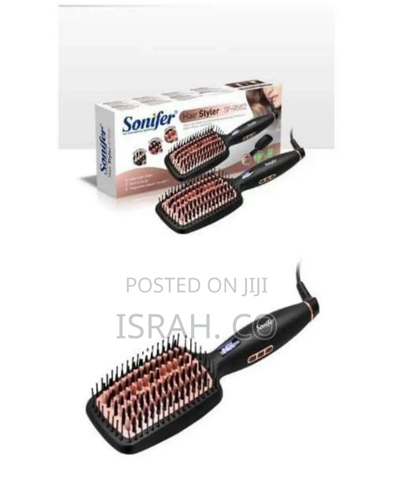 Sonifer Professional Heated Hair Straightening Brush