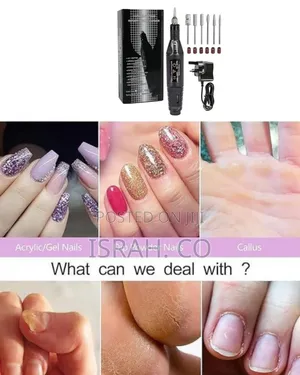 Portable Usb Electric Nail Drill Kit for Manicure Pedicure