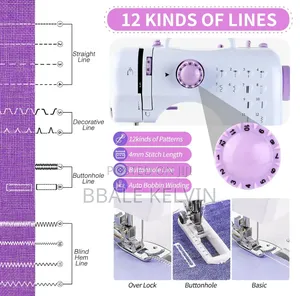 Mini Sewing Machine, Electric Portable Sewing Machine for Beginners