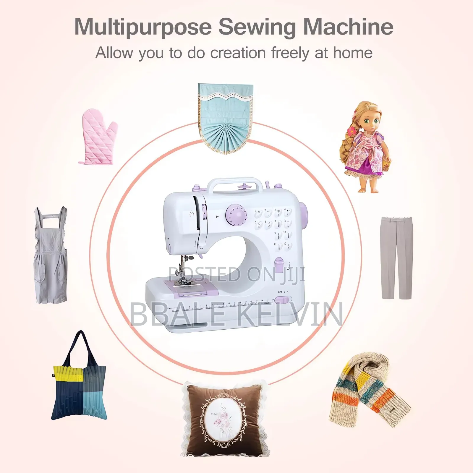 Mini Sewing Machine, Electric Portable Sewing Machine for Beginners