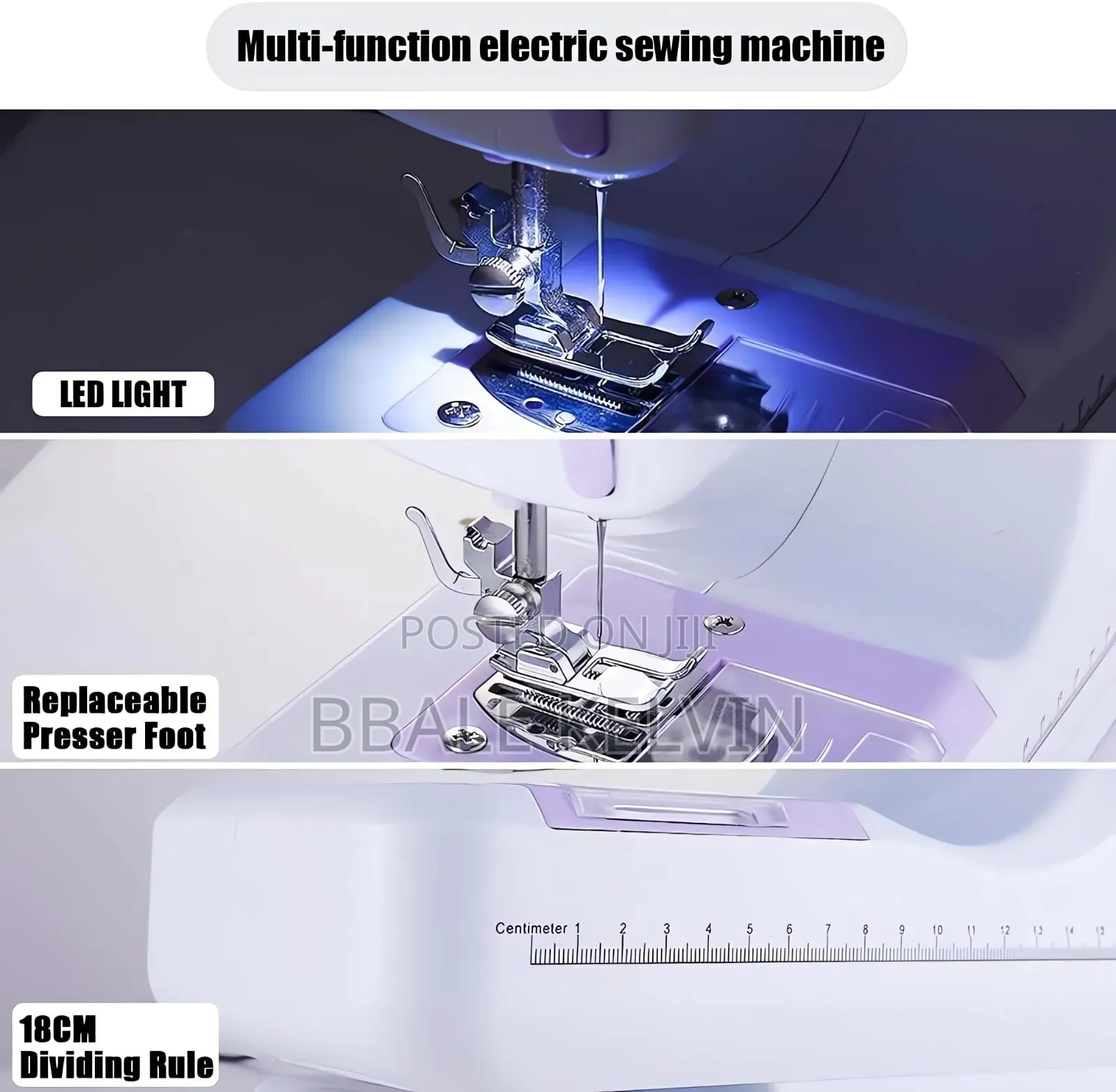 Mini Sewing Machine, Electric Portable Sewing Machine for Beginners