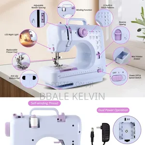 Mini Sewing Machine, Electric Portable Sewing Machine for Beginners